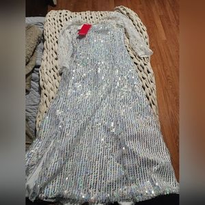 Girls Sequined Princess dress size 8